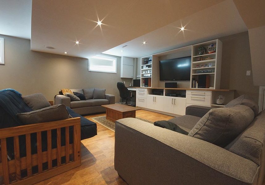 Basement interior from the existing project collection